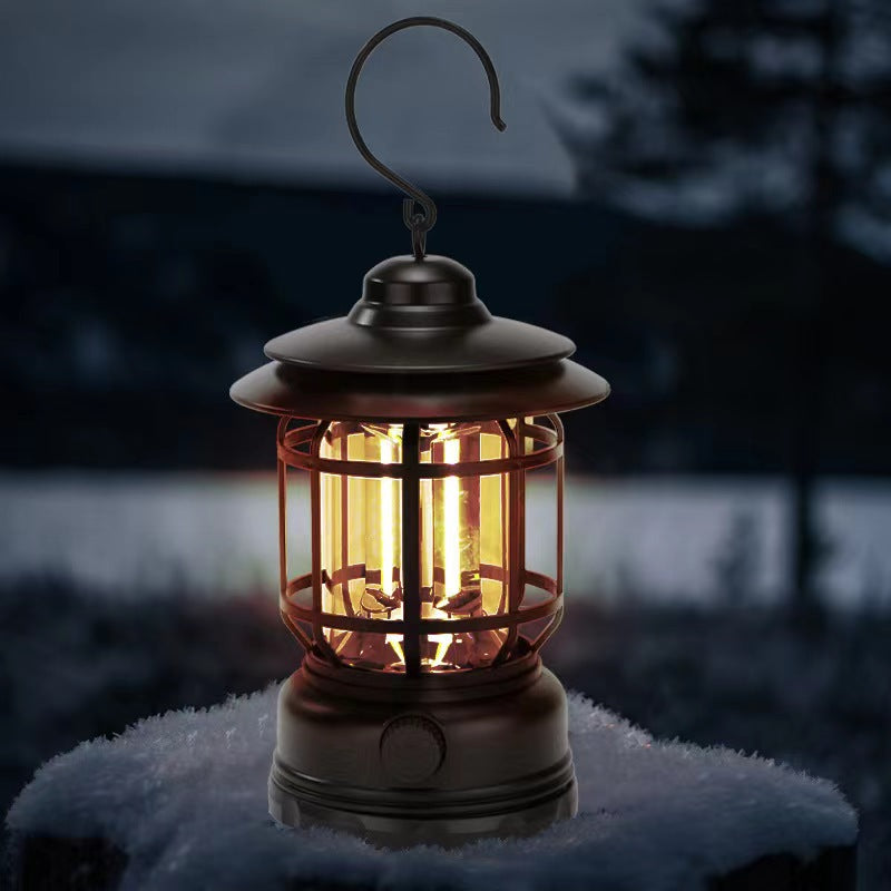 Retro Rechargeable Camping Lantern