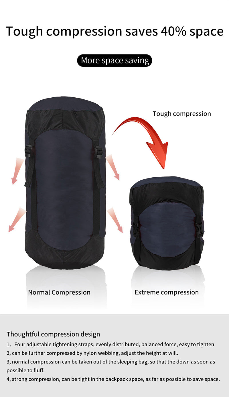 Ultralight Capsule Compression Sleeping Bag Sac