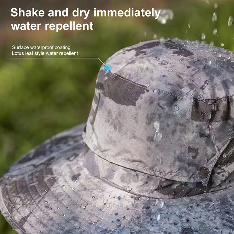 Solar Fan Bucket Hat
