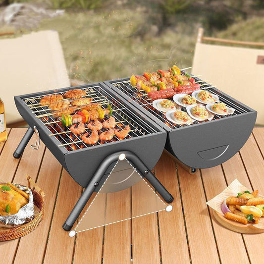 Portable Barrel Grill