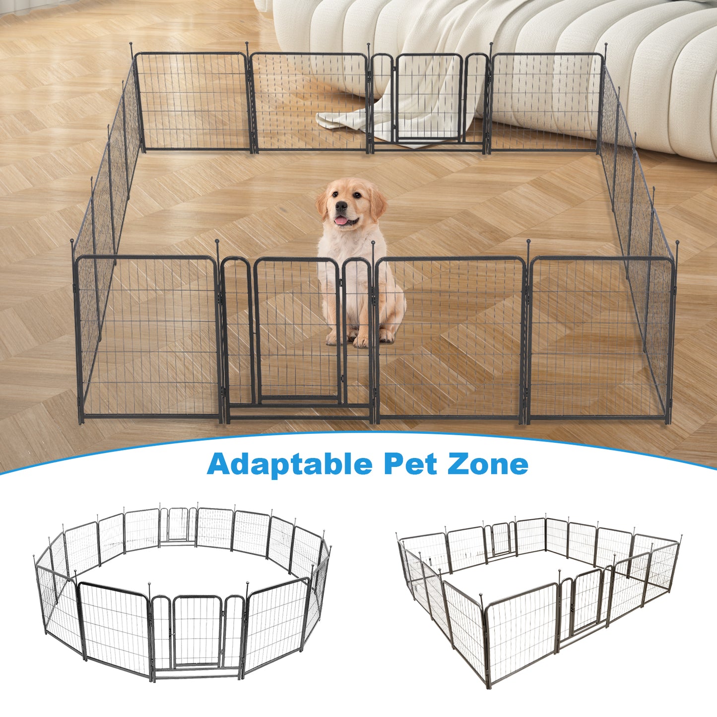 Foldable Dog Playpen