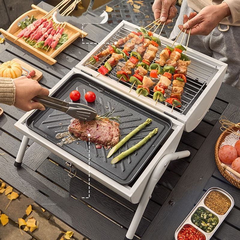Portable Barrel Grill