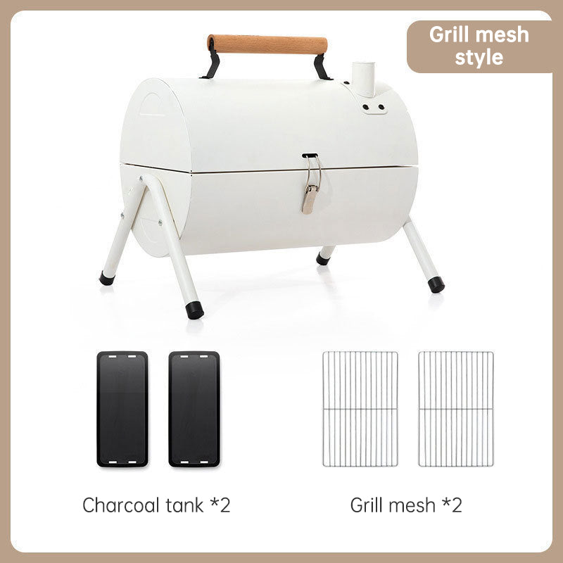 Portable Barrel Grill