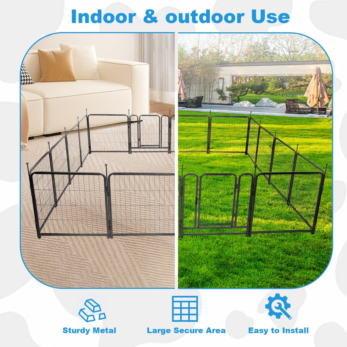 Foldable Dog Playpen