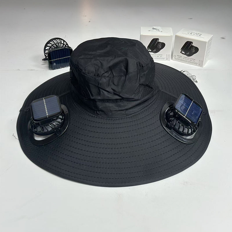 Solar Fan Bucket Hat