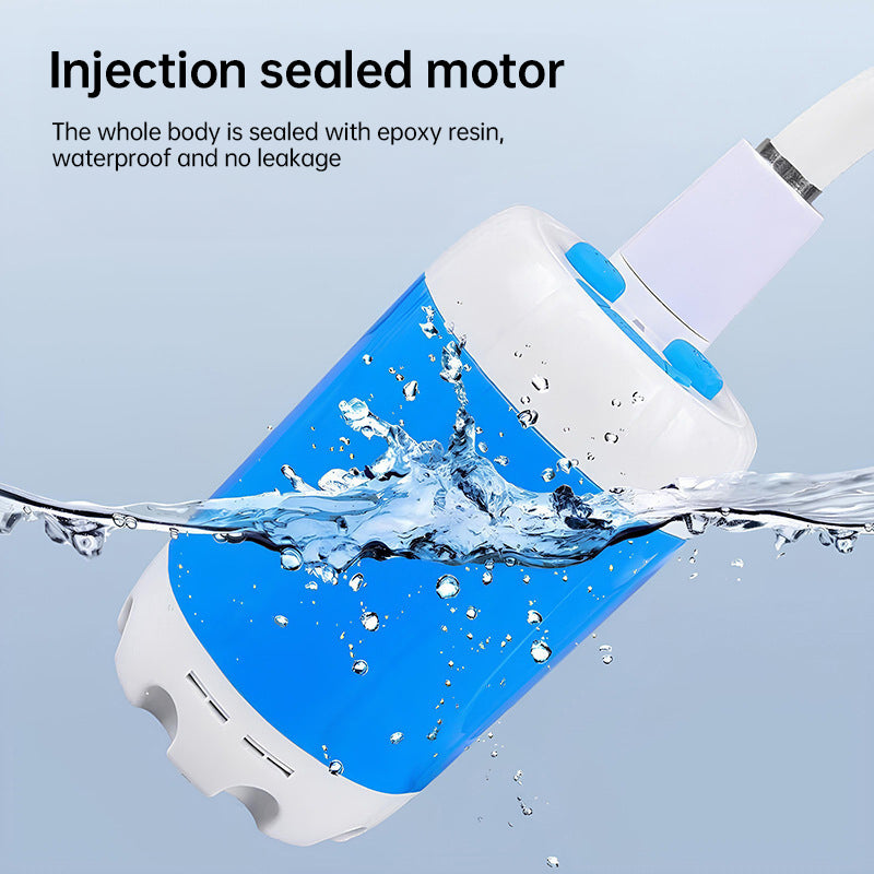Rechargeable Camping Shower – Digital Display