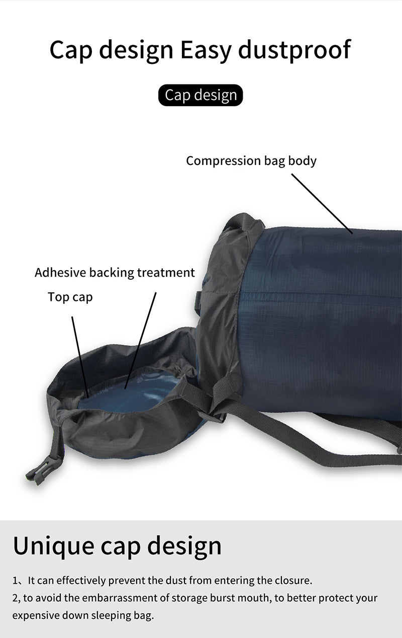 Ultralight Capsule Compression Sleeping Bag Sac
