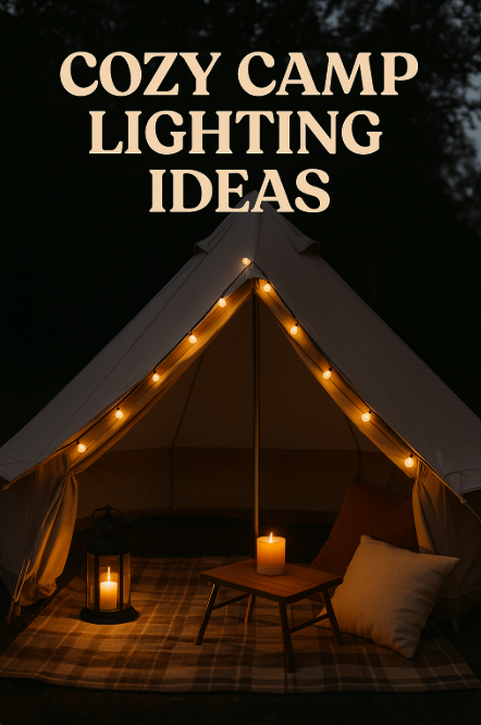 Cozy Camp Lighting Ideas: Warm Glow, Safer Nights