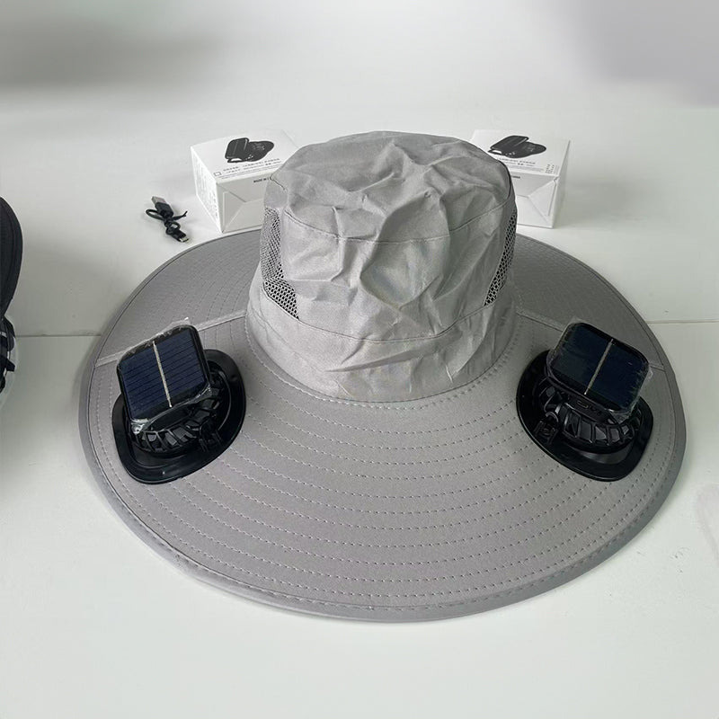 Solar Fan Bucket Hat