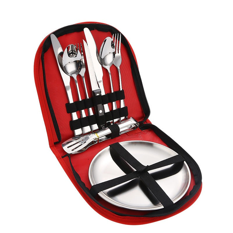 TrailFeast Stainless Cutlery Set