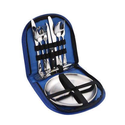 TrailFeast Stainless Cutlery Set