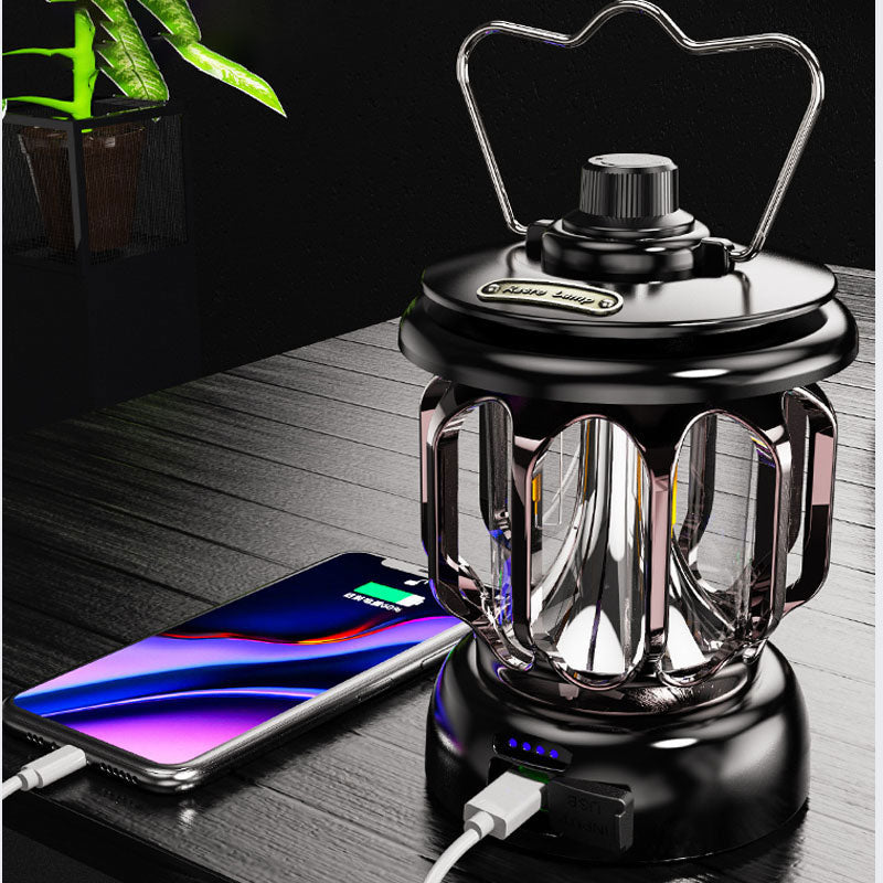 Retro Camping Tent Lamp