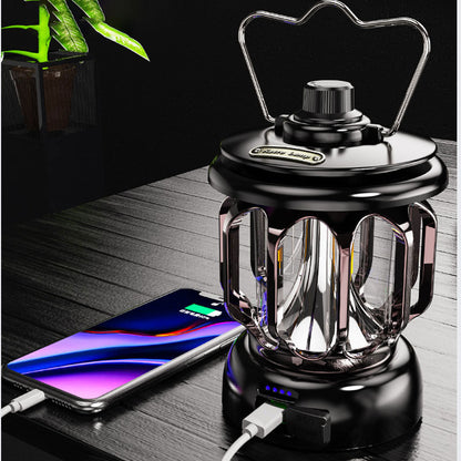 Retro Camping Tent Lamp
