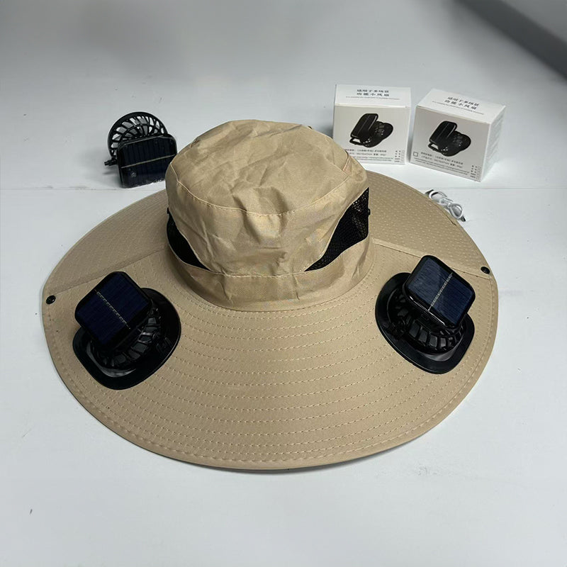 Solar Fan Bucket Hat