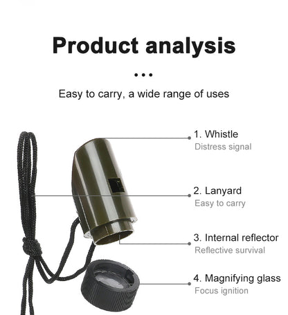 7-in-1 Survival Whistle