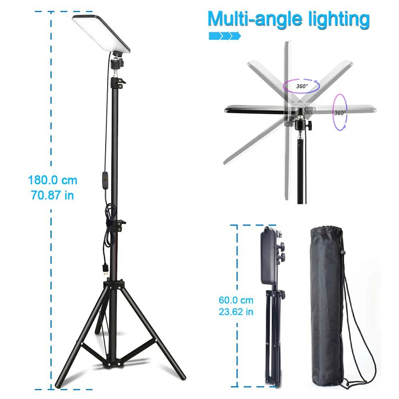 Camping Tripod LED Light