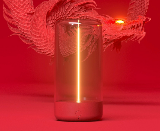 WarmGlow Capsule Lamp