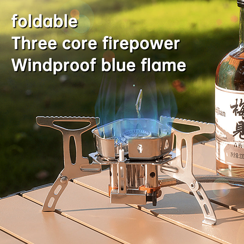 Triple Flame Gas Stove