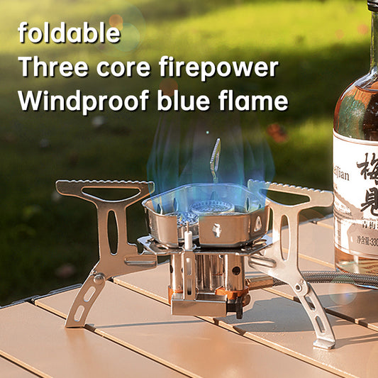 Triple Flame Gas Stove