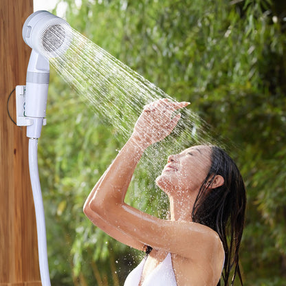 Rechargeable Camping Shower – Digital Display