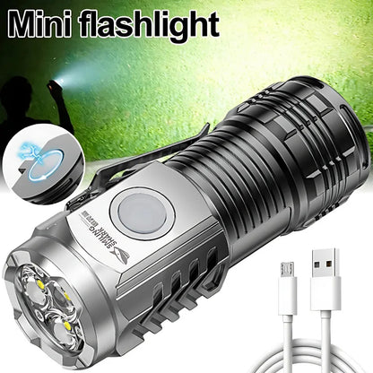 Mini LED Torch Flashlight