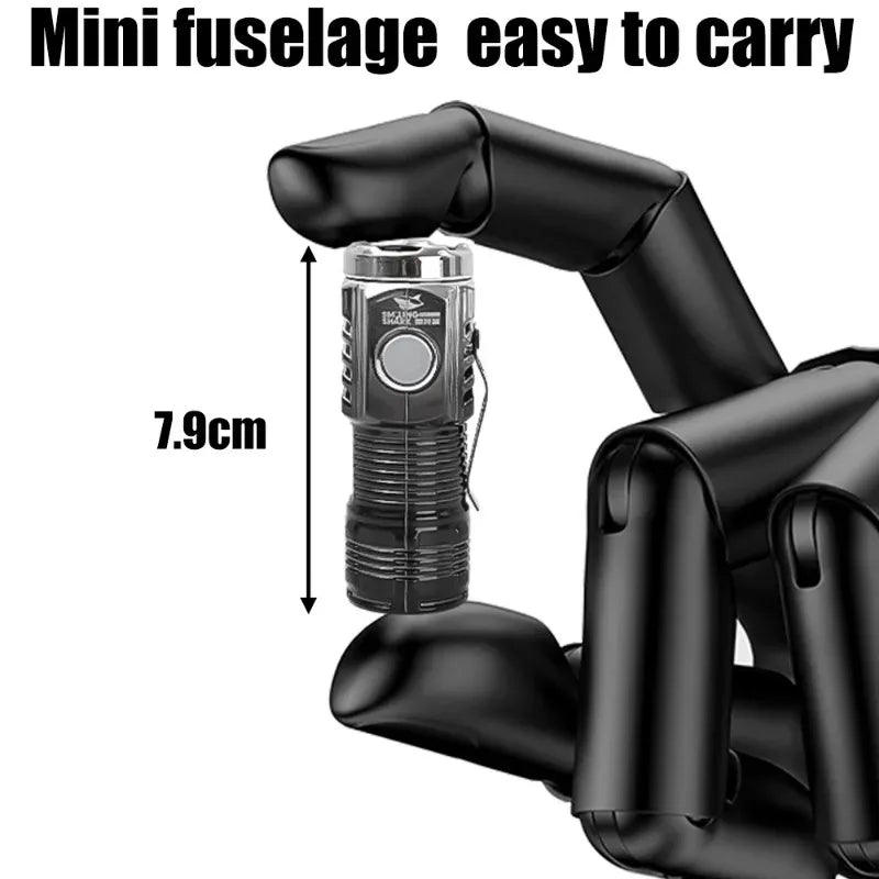 Mini LED Torch Flashlight