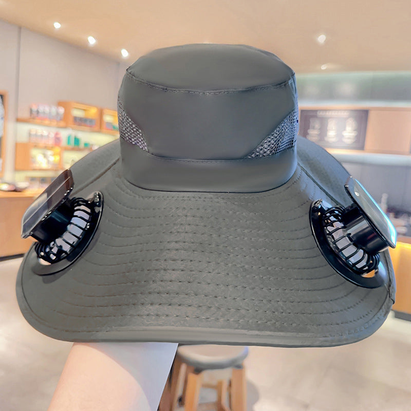 Solar Fan Bucket Hat