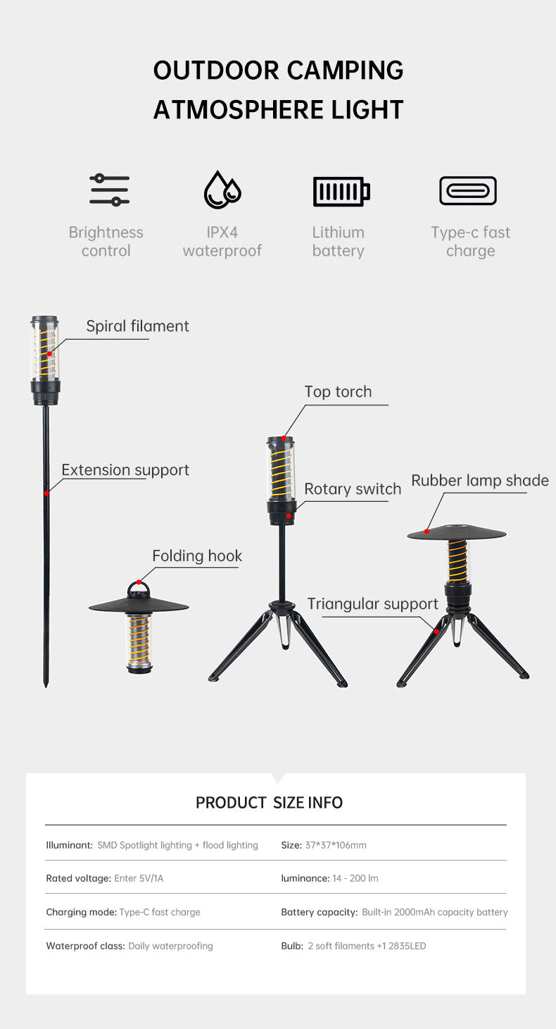Lighthouse Camping Light