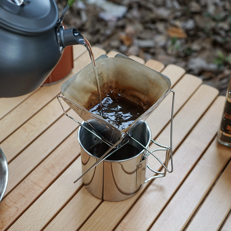 Folding Coffee Drip Rack