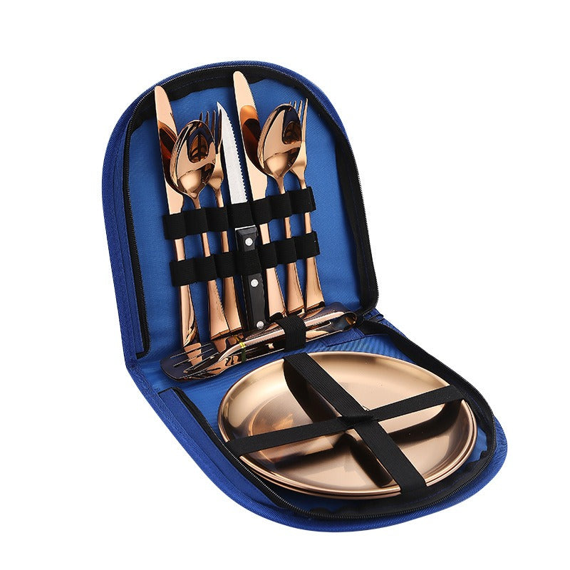TrailFeast Stainless Cutlery Set