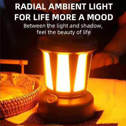 Solar Retro Camp Light
