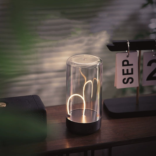WarmGlow Capsule Lamp