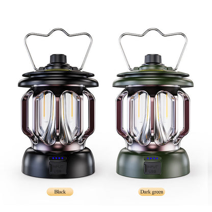 Retro Camping Tent Lamp