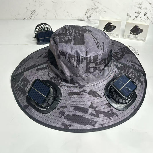 Solar Fan Bucket Hat