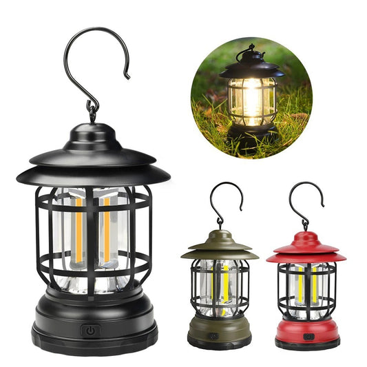 Retro Rechargeable Camping Lantern