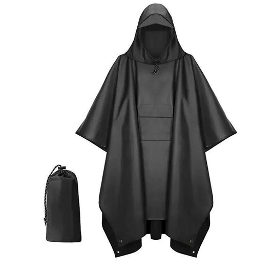 3-in-1 Camo Rain Poncho