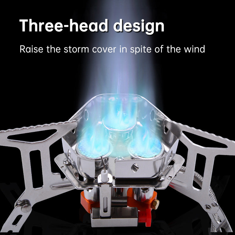 Triple Flame Gas Stove