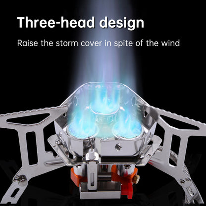 Triple Flame Gas Stove