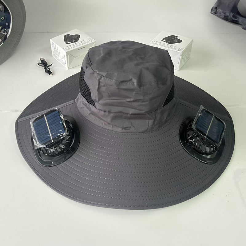 Solar Fan Bucket Hat