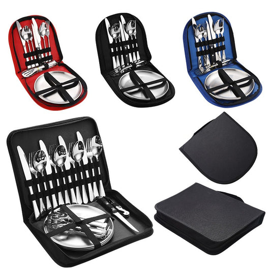 TrailFeast Stainless Cutlery Set