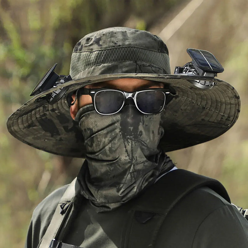 Solar Fan Bucket Hat
