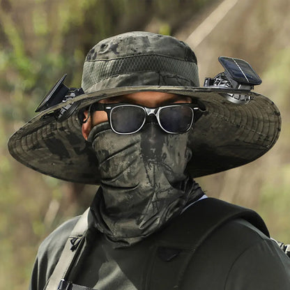 Solar Fan Bucket Hat