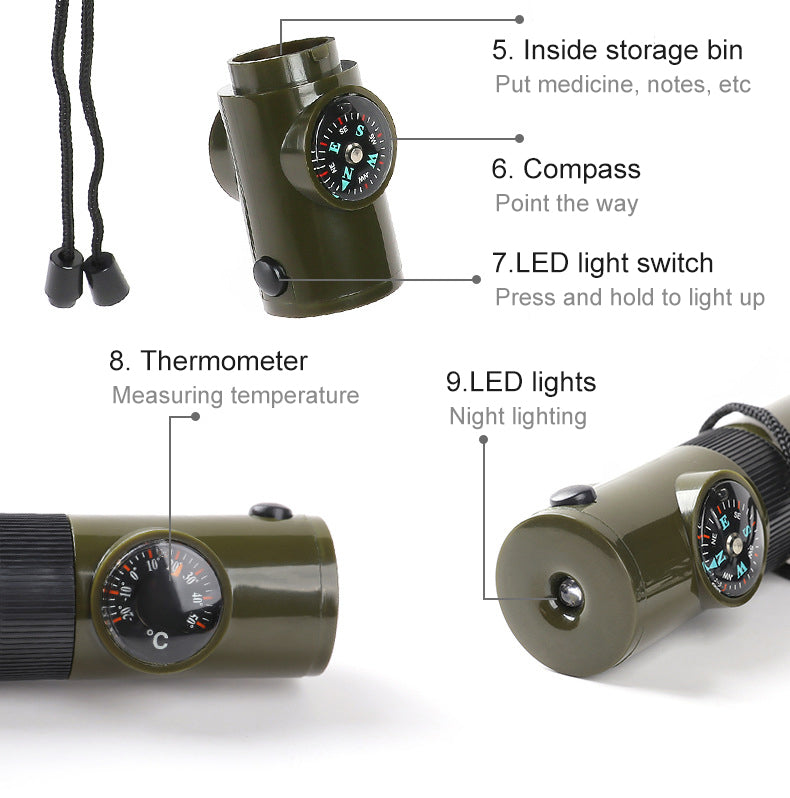 7-in-1 Survival Whistle