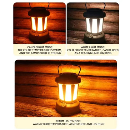 Solar Retro Camp Light