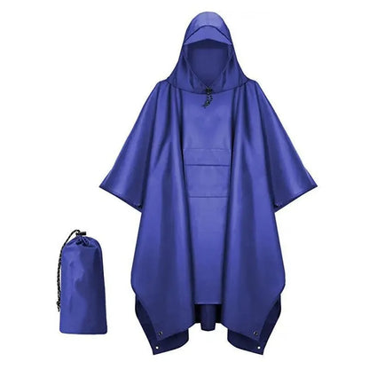 3-in-1 Camo Rain Poncho