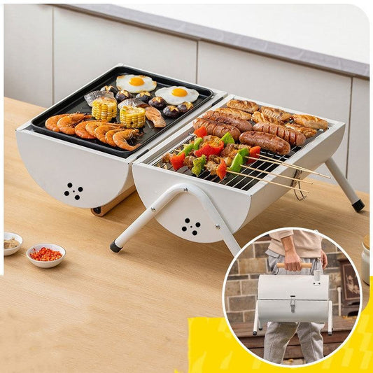 Portable Barrel Grill