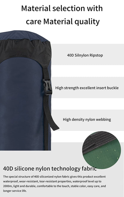 Ultralight Capsule Compression Sleeping Bag Sac